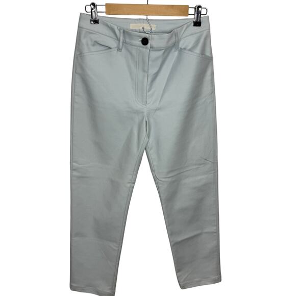 Creatures of Comfort Light Blue Tapered Leg High Rise Pant Size 2 - Picture 1 of 6